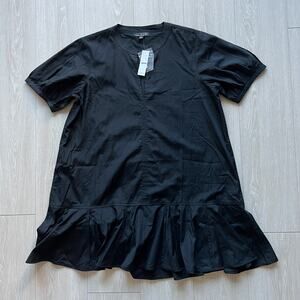 J Crew Delilah Dress Petite Large Black FLAWS DIY